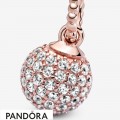 Women's Pandora Paved Sphere Pendant Jewelry