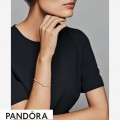 Women's Pandora Pearl Glittering Heart Charm Jewelry