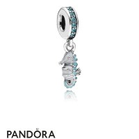 Pandora Pendant Charms Tropical Seahorse Pendant Charm Teal Cz Turquoise Enamel Jewelry Pandora Pendant Charms Tropical Seahorse Pendant Charm Teal Cz Turquoise Enamel Jewelry