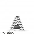 Pandora Reflexions Letter A Charm Jewelry
