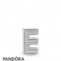 Pandora Reflexions Letter E Charm Jewelry