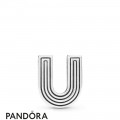 Pandora Reflexions Letter U Charm Jewelry