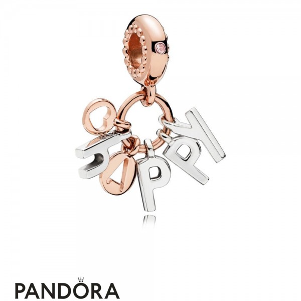 Pandora Rose Happy Hanging Charm Jewelry Jewelry