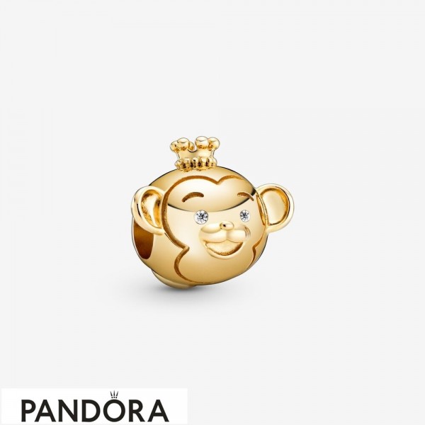 Women's Pandora Shining Monkey Charm Jewelry