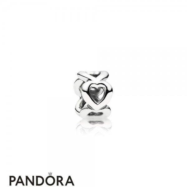 Pandora Spacers Charms Open Heart Spacer Jewelry
