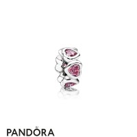 Pandora Spacers Charms Space In My Heart Spacer Fancy Pink Cz Jewelry Pandora Spacers Charms Space In My Heart Spacer Fancy Pink Cz Jewelry