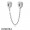 Pandora Sparkling Jewelry Arcs Of Love Safety Chain Jewelry