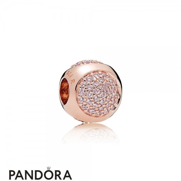 Pandora Sparkling Paves Charms Dazzling Droplet Charm Pandora Rose Pink Cz Jewelry