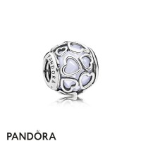 Pandora Sparkling Paves Charms Encased In Love Charm Opalescent White Crystal Jewelry Pandora Sparkling Paves Charms Encased In Love Charm Opalescent White Crystal Jewelry