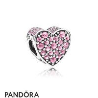 Pandora Sparkling Paves Charms Pink Dazzling Heart Charm Pink Cz Jewelry Pandora Sparkling Paves Charms Pink Dazzling Heart Charm Pink Cz Jewelry
