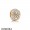Pandora Sparkling Paves Charms Shimmering Droplets Charm 14K Gold Clear Cz Jewelry