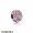 Pandora Sparkling Paves Charms Shimmering Droplets Charm Pink Cz Jewelry