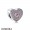 Pandora Sparkling Paves Charms Sweetheart Charm Fancy Pink Cz Jewelry