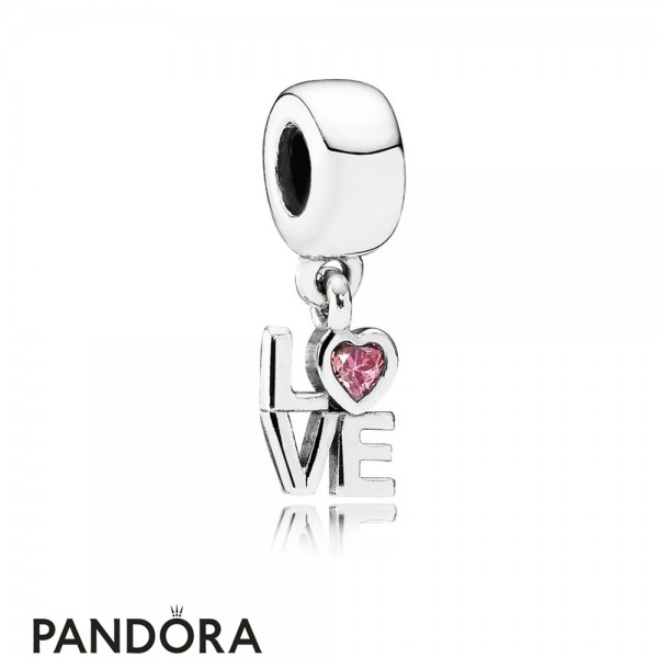 Pandora Symbols Of Love Charms All About Love Pendant Charm Fancy Pink Cz Jewelry