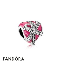 Pandora Symbols Of Love Charms Gifts Of Love Magenta Enamel Clear Cz Jewelry Pandora Symbols Of Love Charms Gifts Of Love Magenta Enamel Clear Cz Jewelry