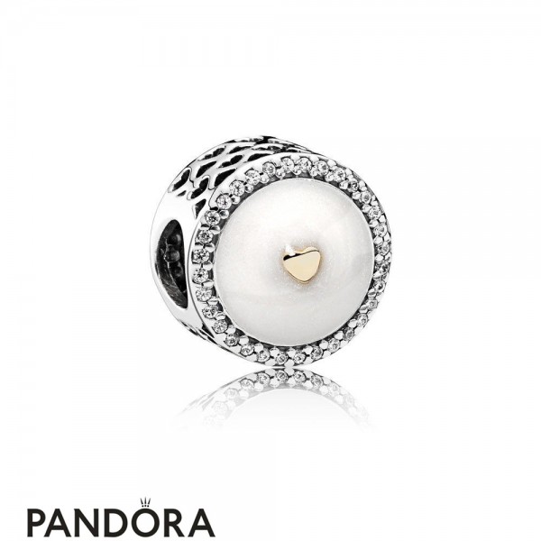 Pandora Symbols Of Love Charms Precious Heart Charm Silver Enamel Clear Cz Jewelry