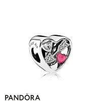 Pandora Symbols Of Love Charms Struck By Love Magenta Enamel Clear Cz Jewelry Pandora Symbols Of Love Charms Struck By Love Magenta Enamel Clear Cz Jewelry