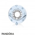 Pandora Touch Of Color Charms Ice Drops Murano Glass Charm Blue Cz Jewelry