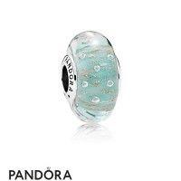 Pandora Touch Of Color Charms Mint Glitter Charm Murano Glass Jewelry Pandora Touch Of Color Charms Mint Glitter Charm Murano Glass Jewelry