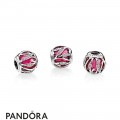 Pandora Touch Of Color Charms Nature's Radiance Charm Synthetic Ruby Clear Cz Jewelry