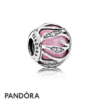Pandora Touch Of Color Charms Nature's Radiance Pink Clear Cz Jewelry Pandora Touch Of Color Charms Nature's Radiance Pink Clear Cz Jewelry