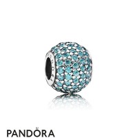 Pandora Touch Of Color Charms Pave Lights Charm Teal Cz Jewelry