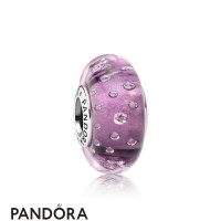 Pandora Touch Of Color Charms Purple Effervescence Charm Murano Glass Clear Cz Jewelry Pandora Touch Of Color Charms Purple Effervescence Charm Murano Glass Clear Cz Jewelry