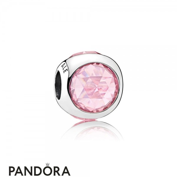 Pandora Touch Of Color Charms Radiant Droplet Charm Pink Cz Jewelry