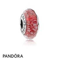 Pandora Touch Of Color Charms Red Shimmer Charm Murano Glass Jewelry Pandora Touch Of Color Charms Red Shimmer Charm Murano Glass Jewelry