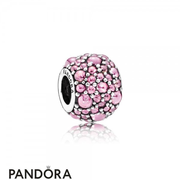 Pandora Touch Of Color Charms Shimmering Droplets Charm Pink Cz Jewelry