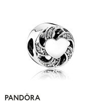 Pandora Valentine's Day Charms Ribbon Heart Charm Clear Cz Jewelry Pandora Valentine's Day Charms Ribbon Heart Charm Clear Cz Jewelry