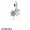 Pandora Valentine's Day Charms Snowflake Heart Pendant Charm Clear Cz Jewelry