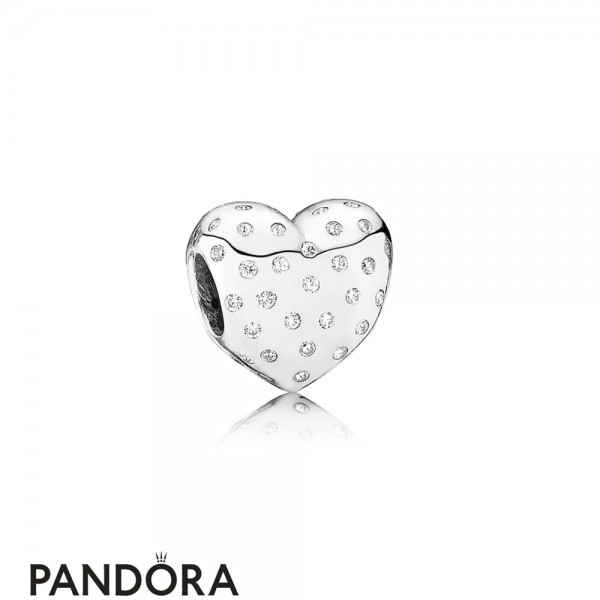 Pandora Valentine's Day Charms Sparkle Of Love Clear Cz Jewelry