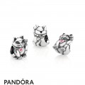 Women's Pandora Jewelry Waving Cat Charm Jewelry