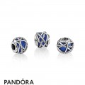 Pandora Zodiac Celestial Charms Galaxy Charm Royal Blue Crystal Clear Cz Jewelry