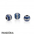 Pandora Zodiac Celestial Charms Orbit Charm Midnight Blue Enamel Clear Cz Jewelry