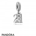 Women's Pandora 21 Years Of Love Hanging Charm Jewelry