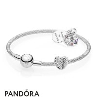 Women's Pandora Always By Your Side Bracelet Set Jewelry Women's Pandora Always By Your Side Bracelet Set Jewelry