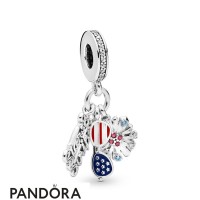 Women's Pandora American Icons Dangle Charm Jewelry Women's Pandora American Icons Dangle Charm Jewelry