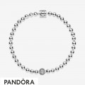 Women's Pandora Beads & Pave Bracelet Jewelry