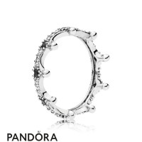 Women's Pandora Black Enchanted Crown Ring Jewelry Women's Pandora Black Enchanted Crown Ring Jewelry