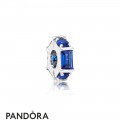 Women's Pandora Blue Ice Sculpture Spacer Charm Jewelry