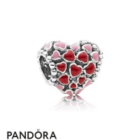 Women's Pandora Burst Of Love Charm Mixed Enamel Jewelry Women's Pandora Burst Of Love Charm Mixed Enamel Jewelry