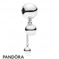 Women's Pandora Charm Pendant Fil De Perles In Silver Jewelry
