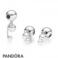 Women's Pandora Charm Pendant Fil De Perles In Silver Jewelry