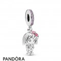 Women's Pandora Chinese Flower Girl Charm Jewelry