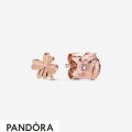 Women's Pandora Clover & Ladybird Stud Earrings Jewelry