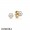 Pandora Collections Cultured Elegance Stud Earrings Pearl 14K Gold Jewelry