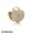Pandora Collections Heart Lock Charm 14K Gold Jewelry