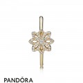 Pandora Collections Lace Botanique Ring 14K Gold Jewelry